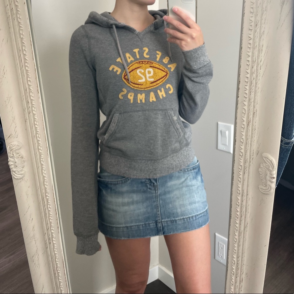 Y2K Abercrombie and Fitch XS Pullover Hoodie